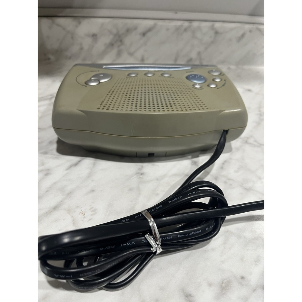 Emerson CKS1850 Research SmartSet AM-FM 2-Alarm Clock Radio Blue LED TESTED - Picture 6 of 6